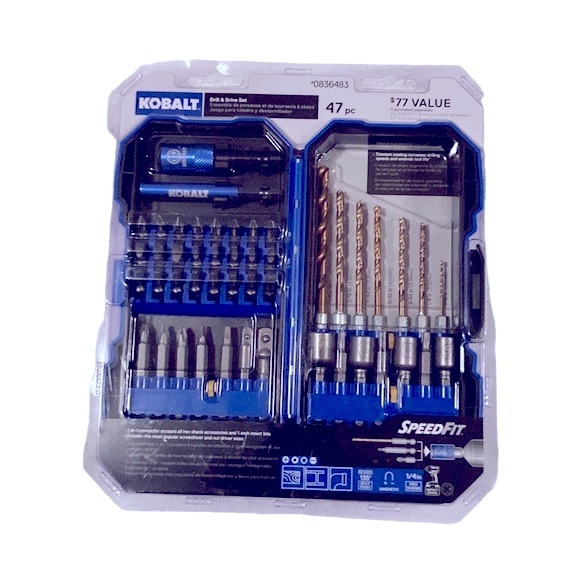 Kobalt Other Kobalt Speedfit 47 Pc Drill Drive Set Poshmark
